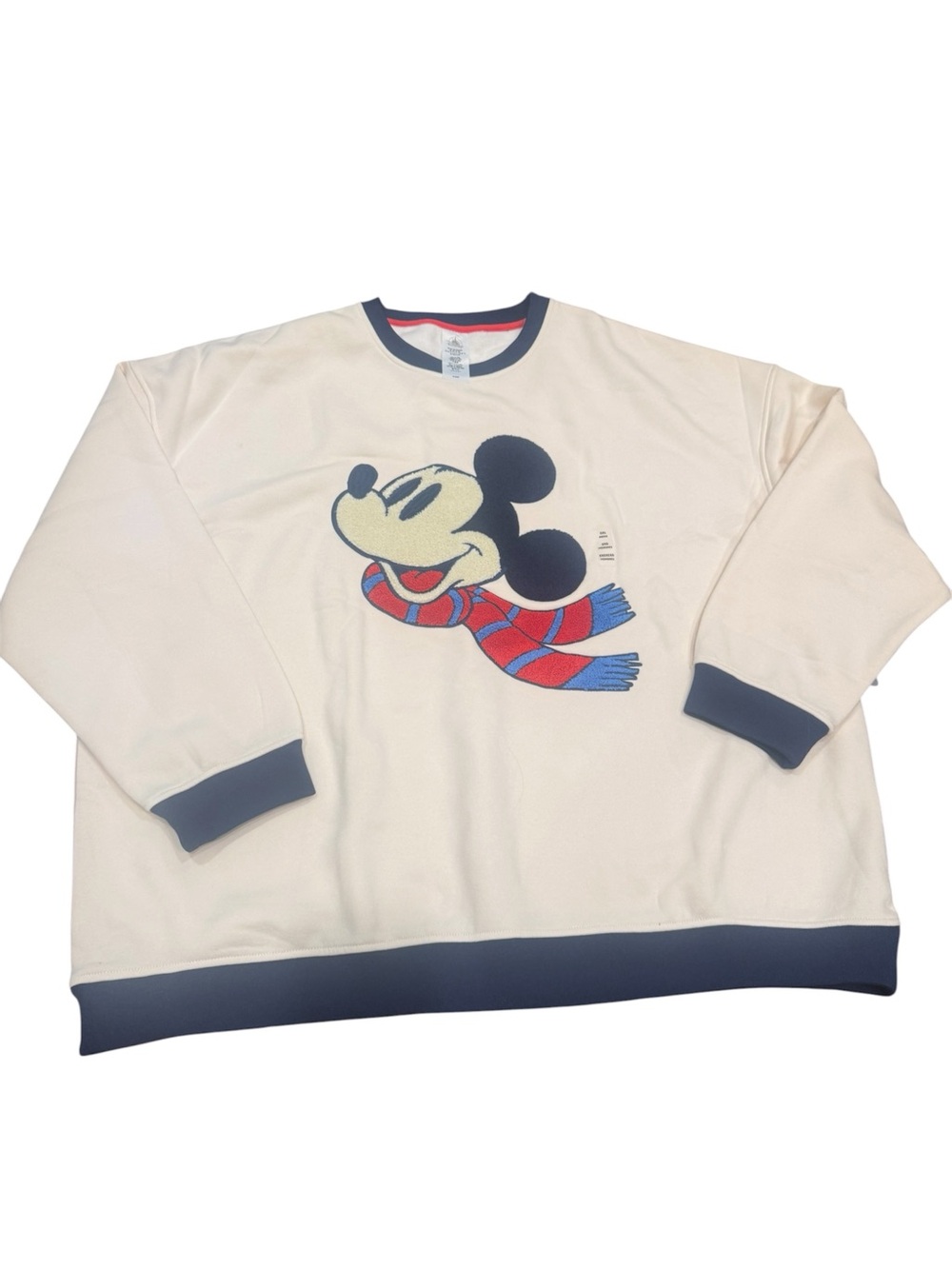 Disney Mickey Mouse appliqué sweatshirt men’s 3XL NEW